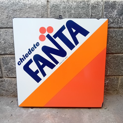 Insegna tabella smaltata - smaltata, fanta