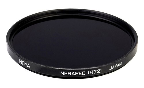 Hoya infrared filter r72 d52 - infrared,