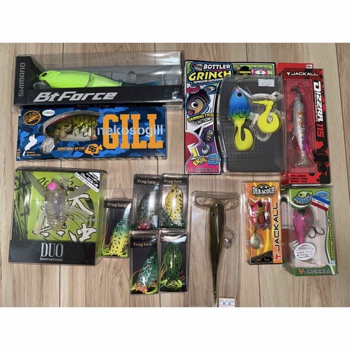 Set esche pesca basso - da,