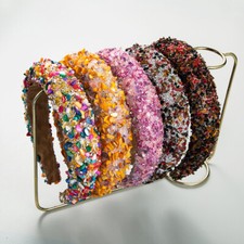 Fascia Per Capelli Con Strass