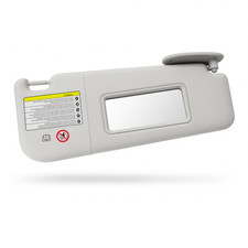 Pantina Parasole Destra Per Fiat Grande Punto Con Specchio Aletta Beige