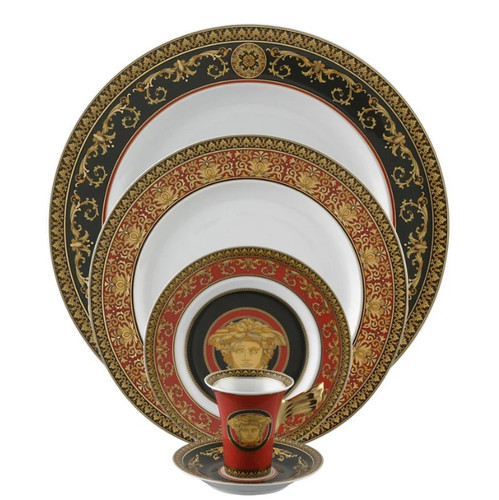 Versace rosenthal medusa red - rosenthal,