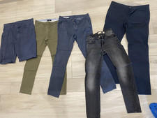 lotto 5  pantaloni jeans UOMO  celio taglia circa 46