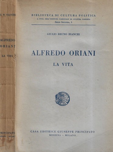 Alfredo oriani vita - alfredo,