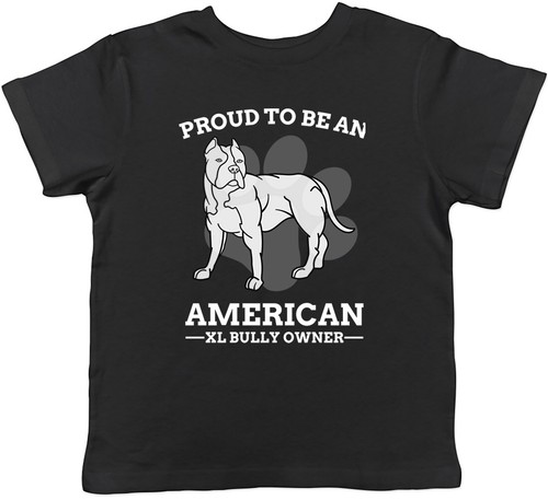 Maglietta proud american bully - american,