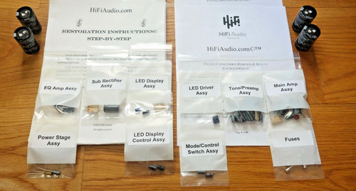 Kit restauro amplificatore