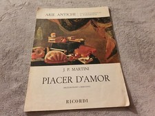 PIACER D'AMOR - J P MARTINI -