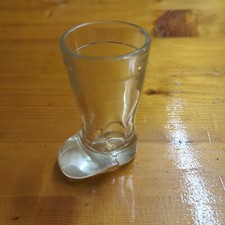 Bicchierini Stivale Vintage Liquore Trasparente