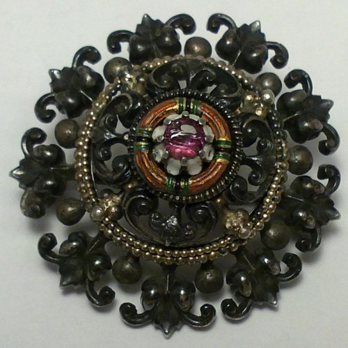Antica spilla vittoriana - , in