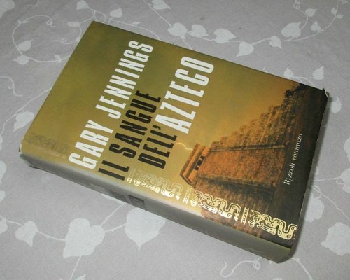 Romanzo sangue dell azteco - romanzo,