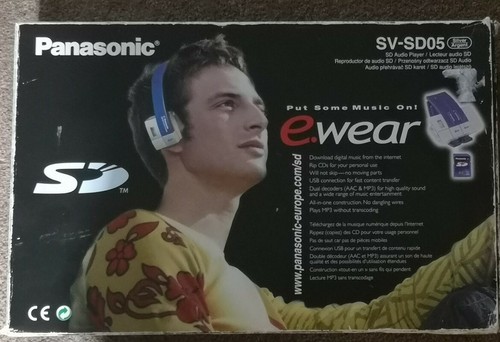 Panasonic cuffie wear sd - cuffie, e.wear