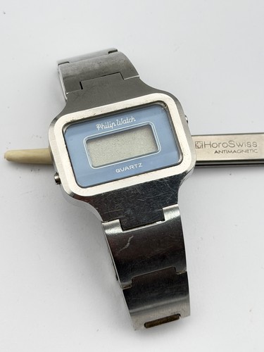 Philip watch lcd 37mm - lcd,