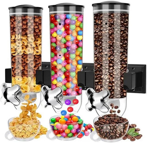 Dispenser cereali triplo - cereali,