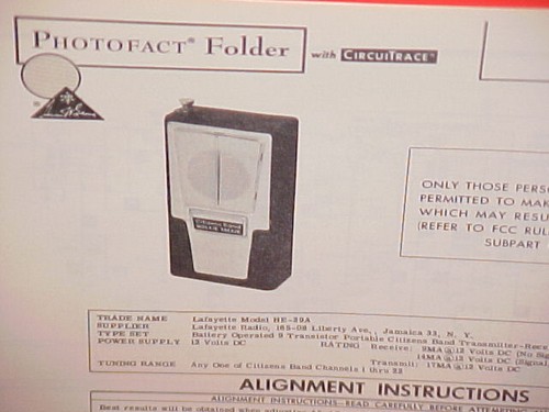 1963 lafayette radio - 1963, cb