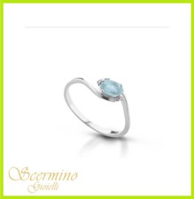 ANELLO IN ORO BIANCO 18K CON