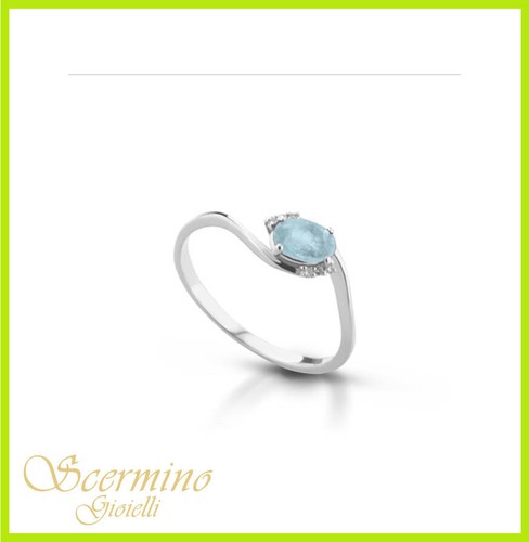 Anello oro bianco 18k - anello, in