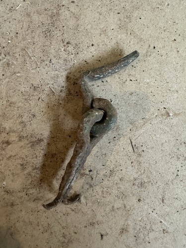 Gancio antico ferro - gancio,