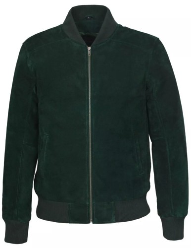 Giubbotto bomber uomo verde