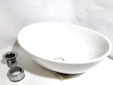 Lavandino lavabo per mobile mobiletto bagno acquasantiera da appoggio 40cm