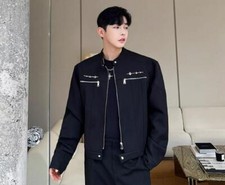 Cappotto uomo metallo decoro