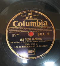 EDITH PIAF - LES TROIS CLOCHES