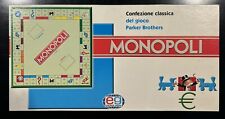 MONOPOLI SCATOLA RETTANGOLARE 1618 EDIZIONE CLASSICA EG Euro COMPLETO OTTIMO