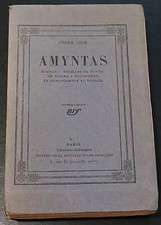 Livre AMYNTAS signé André