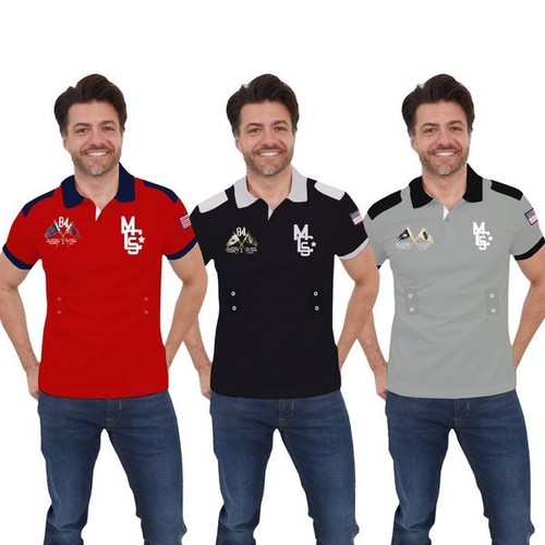 Polo uomo con colletto - colletto, a
