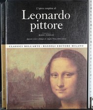 L'OPERA COMPLETA DI LEONARDO PITTORE. AA.VV. RIZZOLI. 1ED.