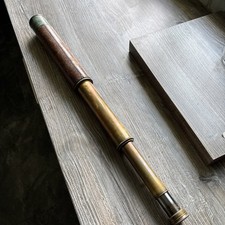 Telescopio in ottone a 3