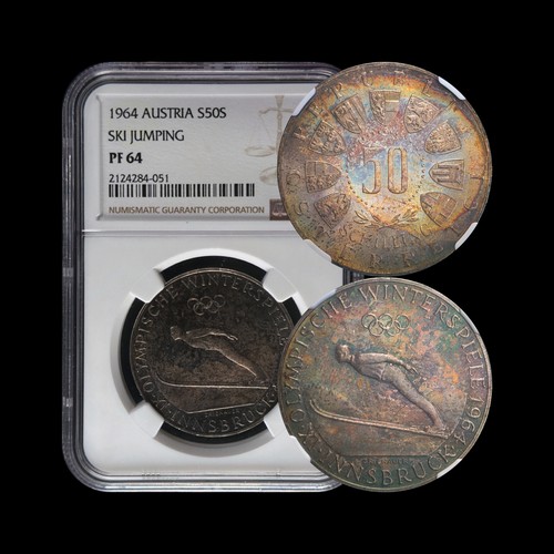 Austria 1964 50 - 50, scellini