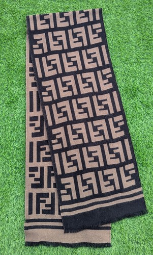 Sciarpa logo fendi - fendi, ff