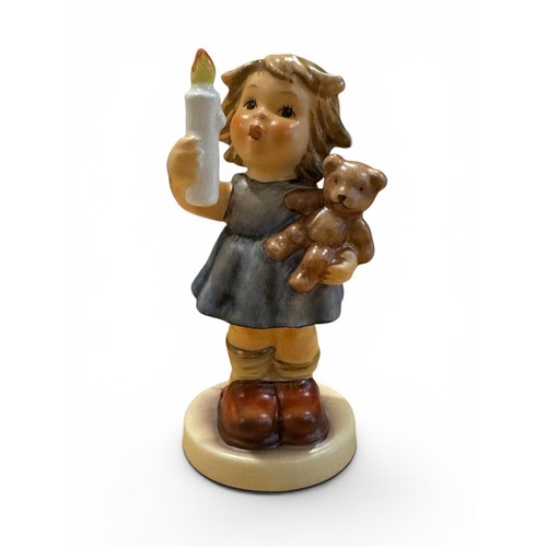 Figurina goebel hummel auguri - figurina,