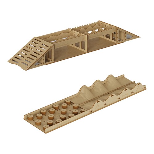 Set rampe per - set, ostacoli