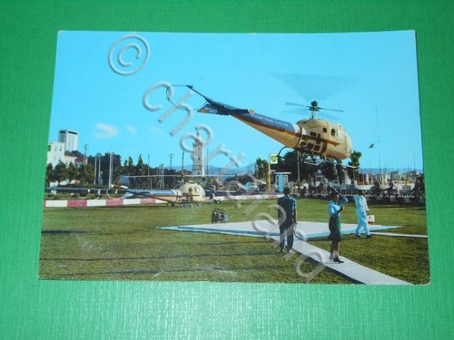 Cartolina rimini eliporto - cartolina,
