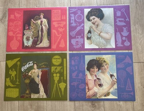 Coca cola set - 4, tovagliette
