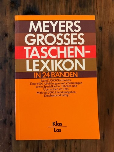 Meyer grosses taschenlexikon - meyer,