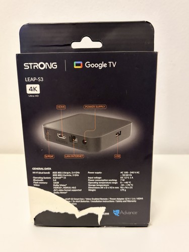 Strong leap google box - tv,
