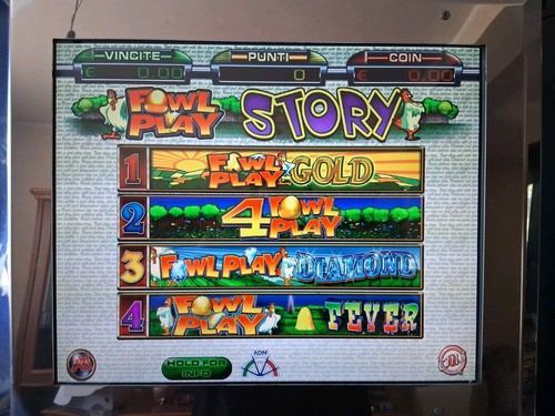 Scheda slot machine fowl play - slot,