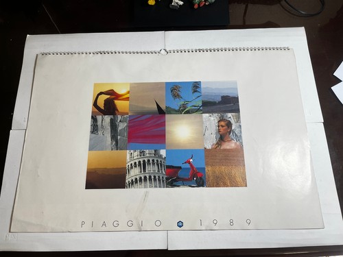 Calendario originale piaggio - originale,