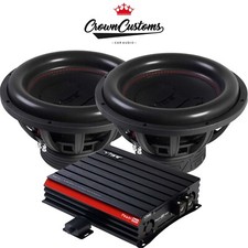 VIBE TWIN15" BLACKDEATH 15 BASS PACK 6400 WATT MAX DUAL 2OHM BASS SUBWOOFER AUTO