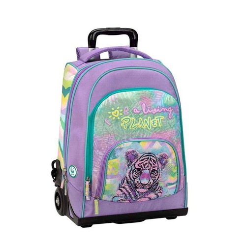 Wwf girl lilla verde - lilla-verde, zaino