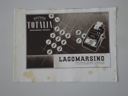 Advertising pubblicità 1942 - advertising,