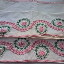 set lenzuola vintage, decorate