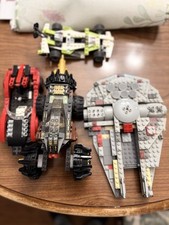 Lego Star Wars 4504 Millennium Falcon e altri set non completi