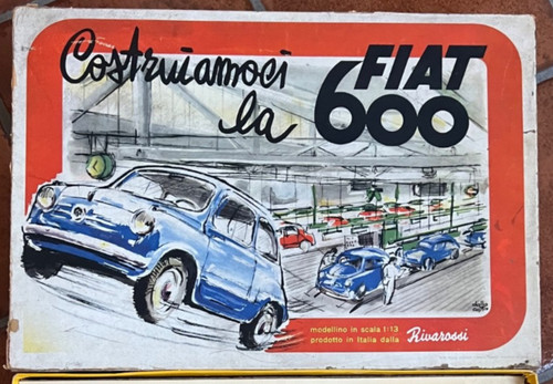 Rivarossi fiat 600 - , 600.