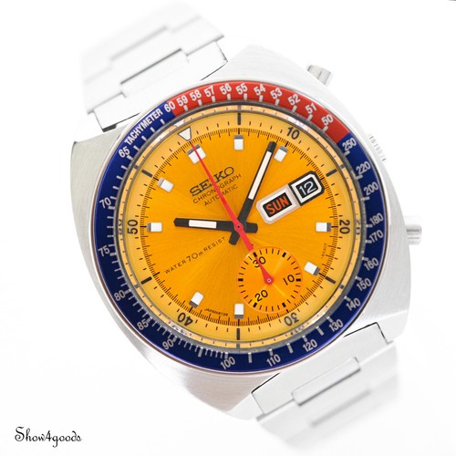 Seiko chronograph orange pogue - orange,
