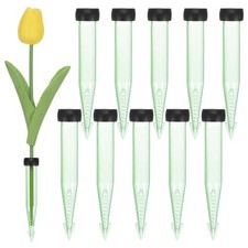 30pcs 10cm Clear Green Plastic