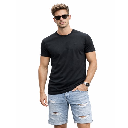 Bermuda uomo jeans - uomo, blu