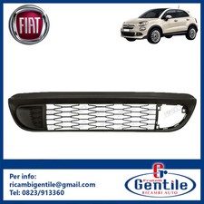 GRIGLIA INFERIORE PARAURTI ANTERIORE NERA FIAT 500 X POP POPSTAR EASY LOUNGE